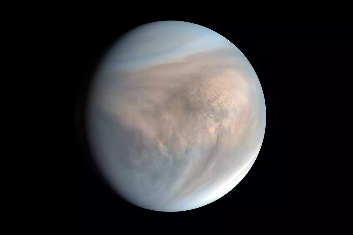 Imagen de Venus desde el espacio