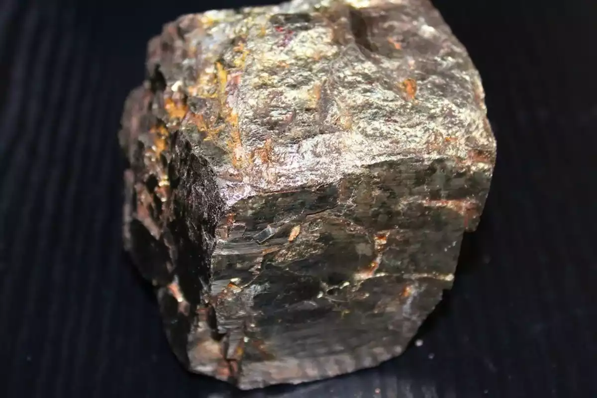 Imagen ilustrativa de un meteorito