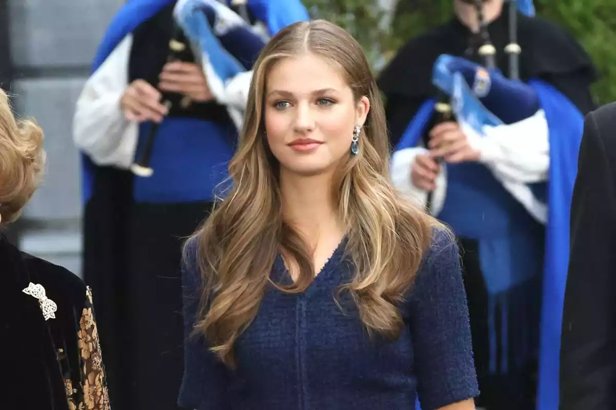 Leonor con rostro neutro en el Premio Princesa de Asturias